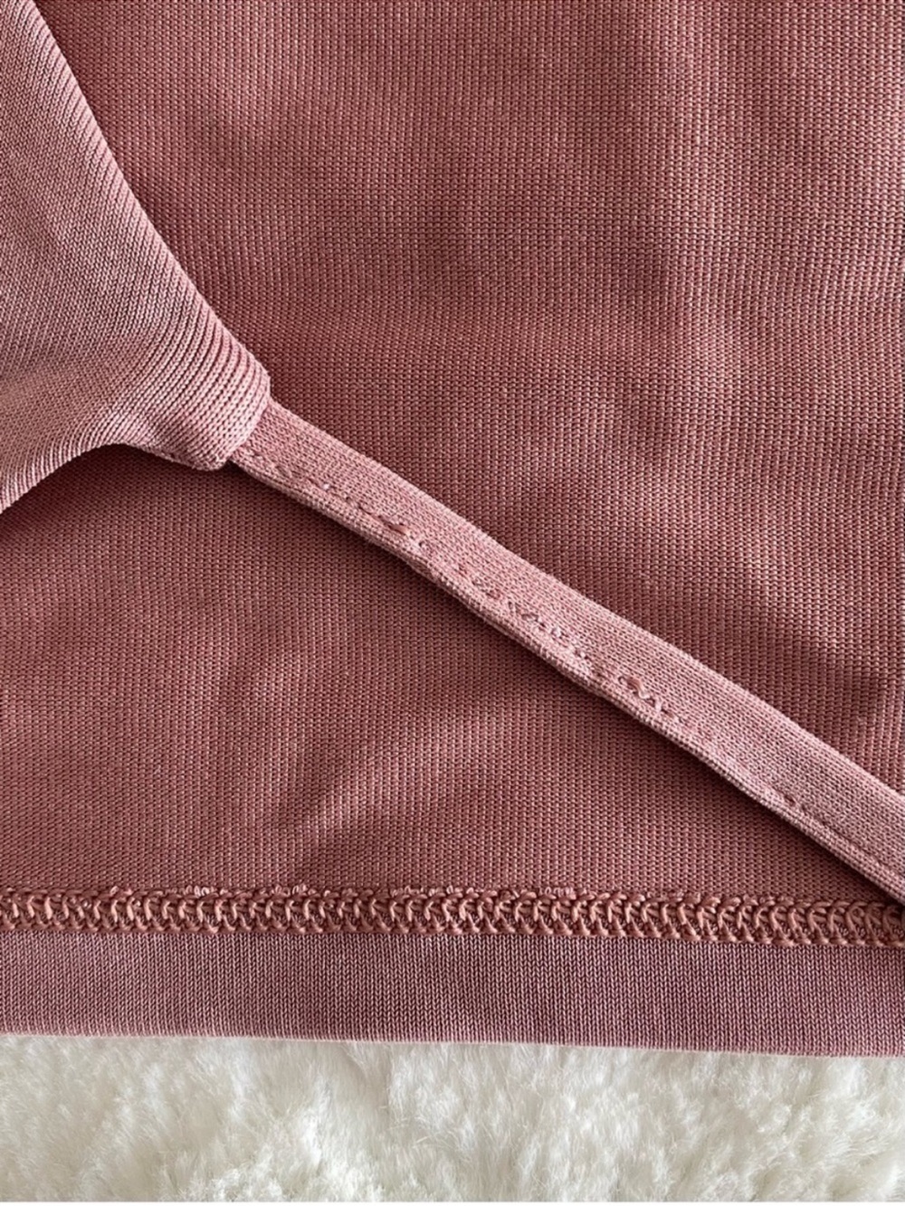 Lululemon Open Tie-Back Short Sleeve Size 6 Spiced Chai - Picture 5 of 6